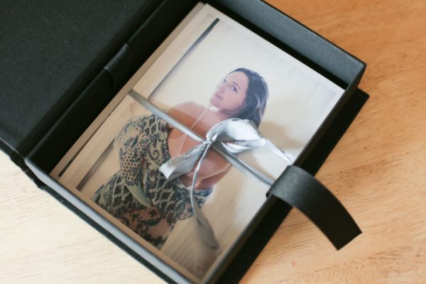 fabric wrapped portrait box